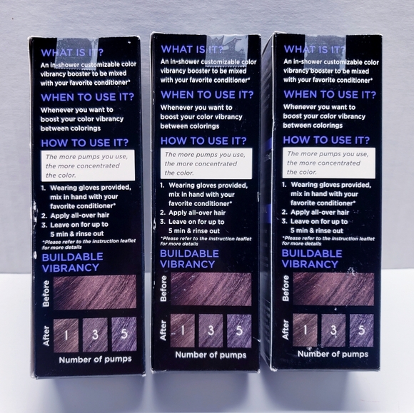 Schwarzkopf DARK COOL Color Boost Vibrancy Booster Up To 20 Washes (3 pack) - Picture 4 of 9